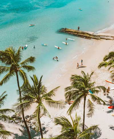 vista emblematica de Tulum con playa