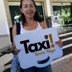 Cliente de Taxi Riviera Maya